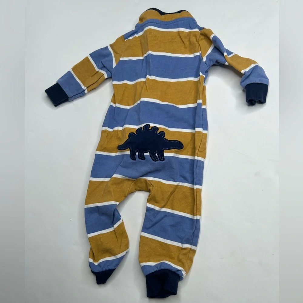 Carter’s Baby Boy Striped French Terry Jumpsuit 9M